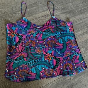 Erika Taylor Floral Multicolor Camisole Top